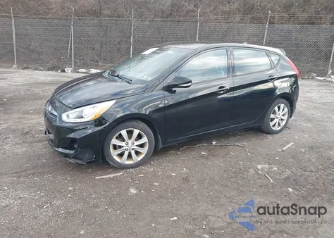 2014 Hyundai Accent Se from USA, damaged, VIN KMHCU5AE5EU169841